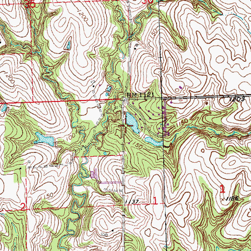 Topographic Map of Armbrust Dam, NE