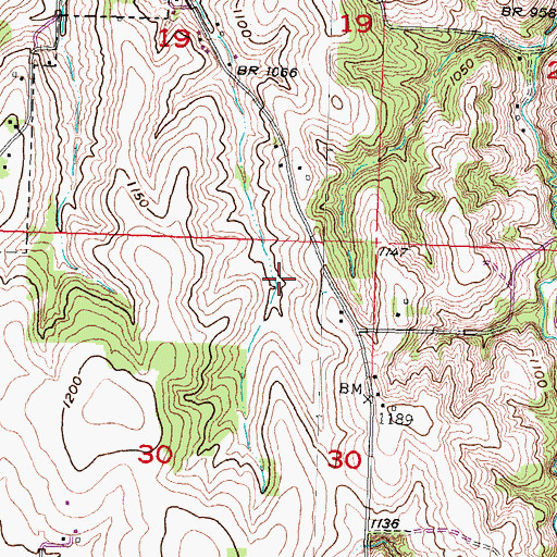 Topographic Map of Plattsmouth Reservoir 18-A, NE