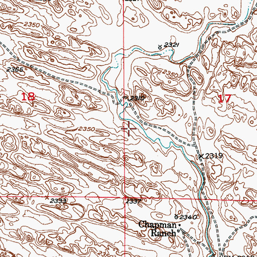 Topographic Map of Morgan Dam, NE