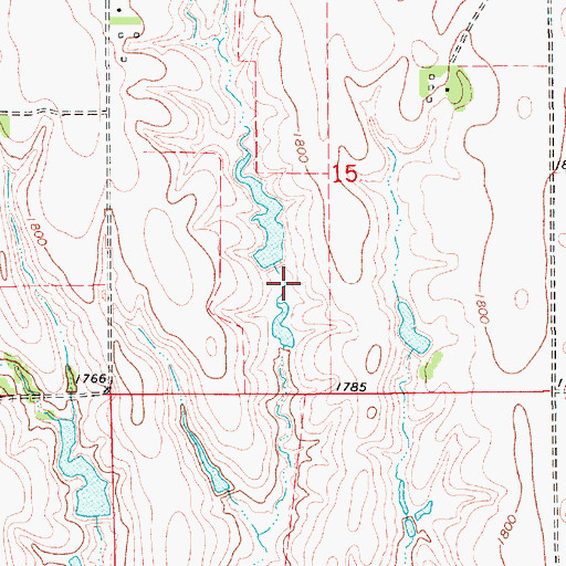 Topographic Map of Gebhards Dam, NE