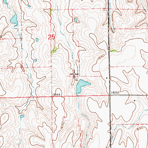 Topographic Map of Drohman Dam, NE