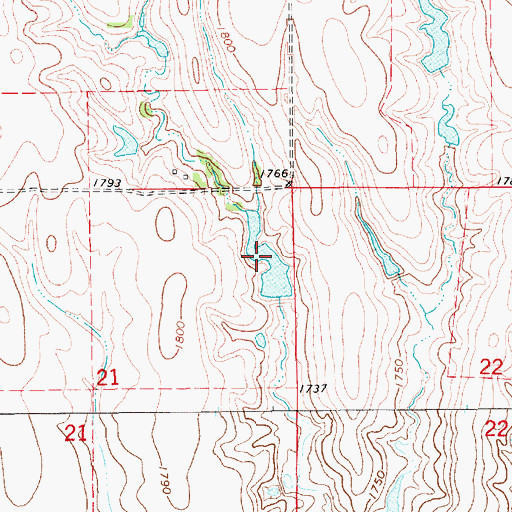 Topographic Map of Schiermeyer Reservoir, NE