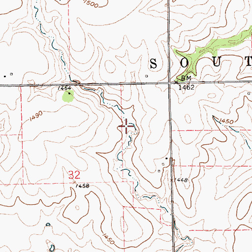 Topographic Map of Murphy Dam, NE