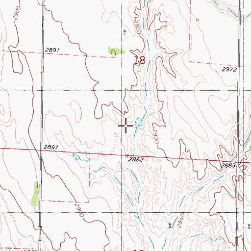 Topographic Map of Smith Dam, NE