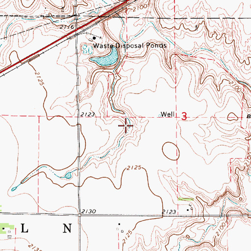 Topographic Map of Nielsen Reservoir, NE