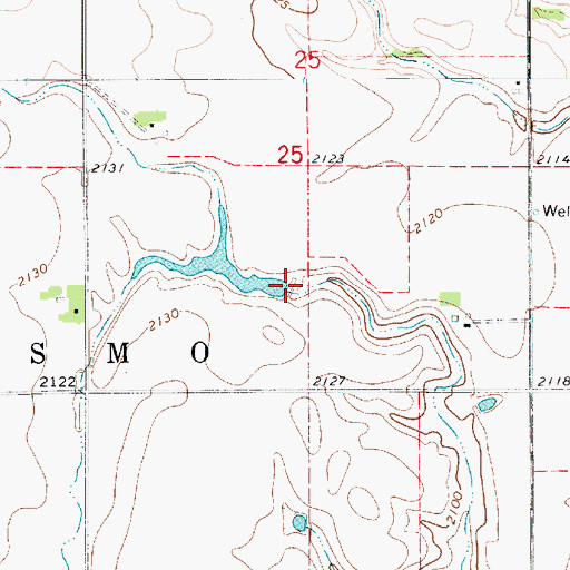 Topographic Map of Nelson Dam, NE