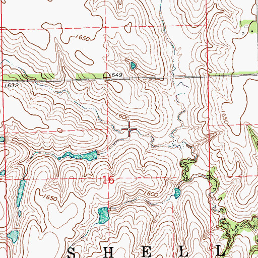 Topographic Map of Goedeken Dam, NE