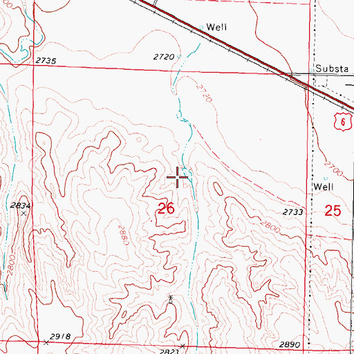 Topographic Map of Krotter-Schlager Dam, NE
