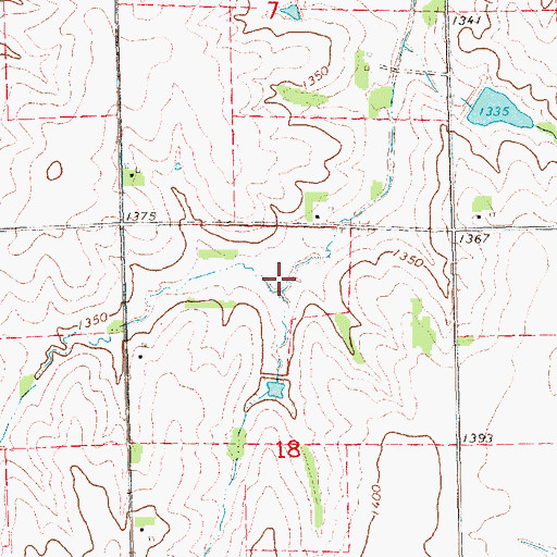 Topographic Map of Van Pelt Reservoir, NE