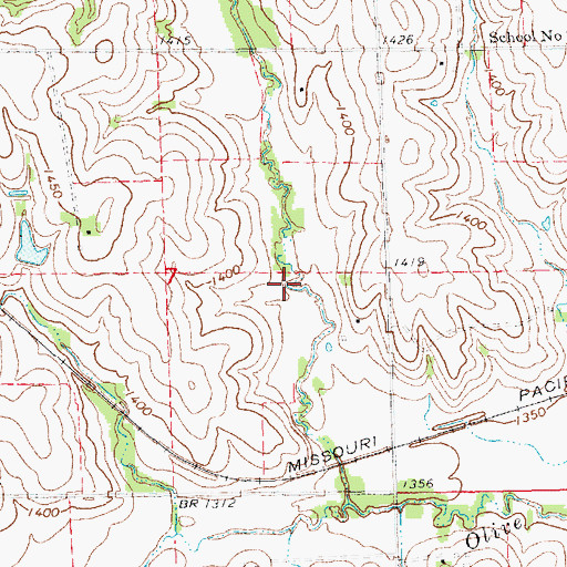 Topographic Map of Salt Creek Dam 27-C, NE