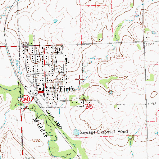 Topographic Map of Big Nemaha Dam 11-A, NE