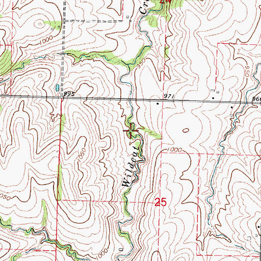 Topographic Map of Campbell Dam, NE