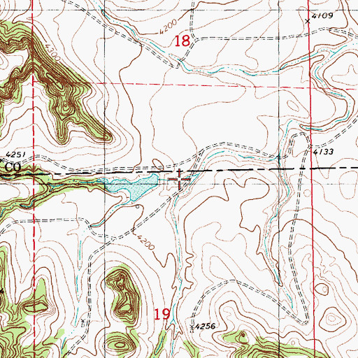 Topographic Map of Brashear Group Dam, NE