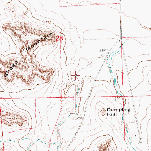 Topographic Map of Huffman-Grimm Dam, NE