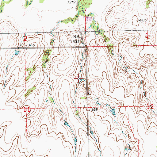 Topographic Map of Cub Creek Reservoir G-7, NE