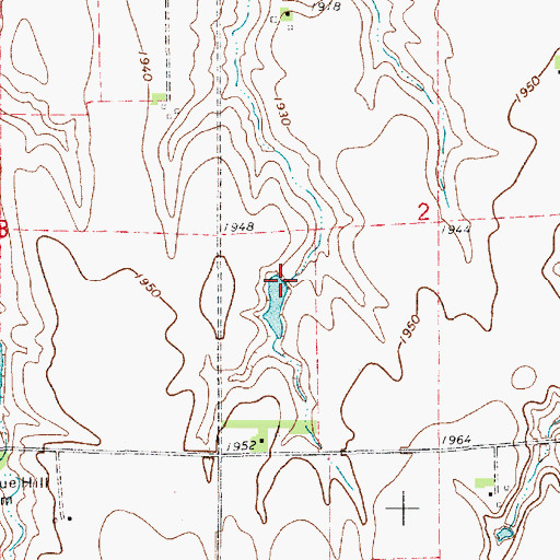 Topographic Map of Armstrong Dam, NE