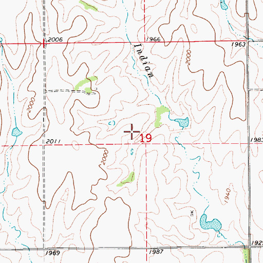 Topographic Map of Niemeyer Dam, NE