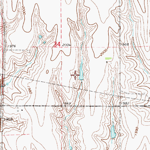 Topographic Map of Seeman Dam, NE