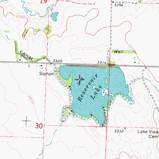 Topographic Map of Kilpatrick Dam 1, NE