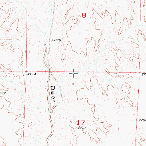 Topographic Map of Wintermute Dam, NE