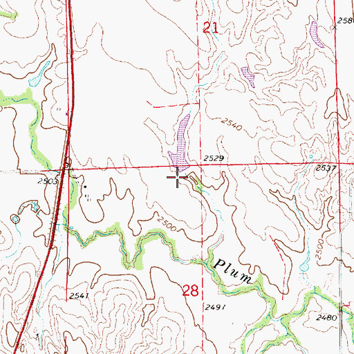 Topographic Map of Knoeizer Dam, NE