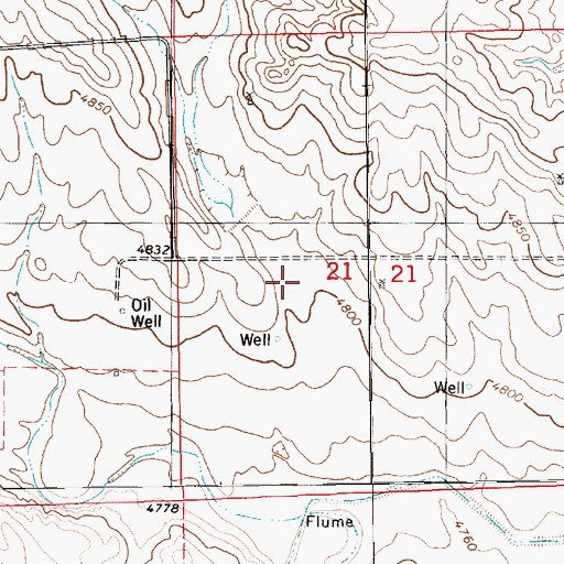 Topographic Map of Lukassen Reservoir, NE
