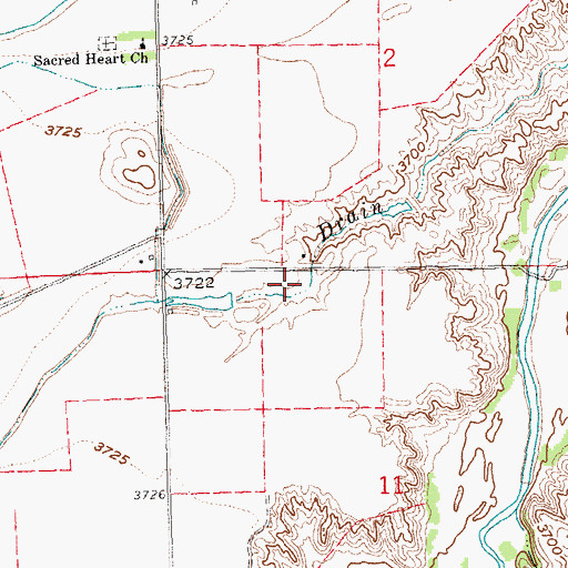 Topographic Map of Mirage Flats Dam 3, NE