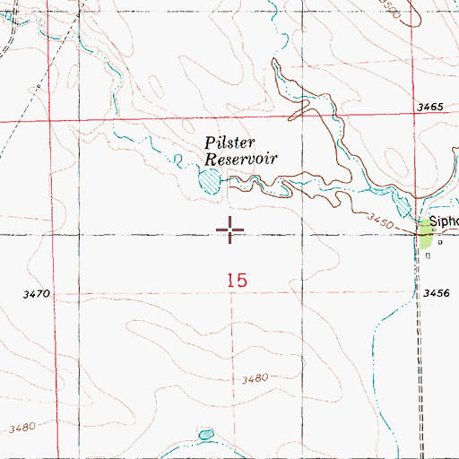 Topographic Map of Pilster Dam, NE