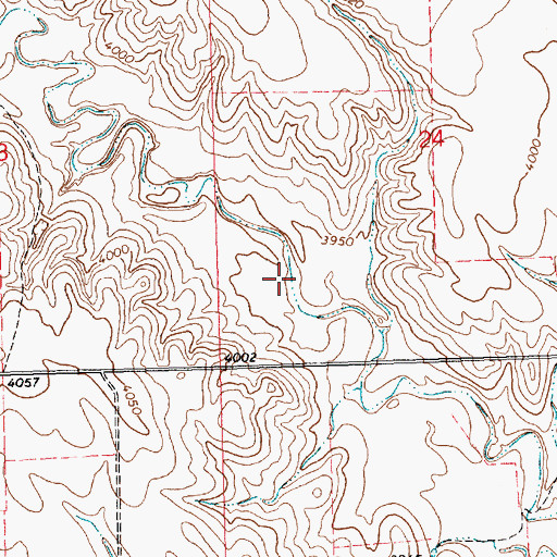 Topographic Map of Mirage Flats Dam, NE
