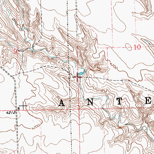 Topographic Map of Steffensen Dam, NE