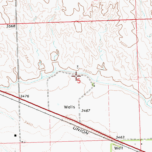 Topographic Map of Balka Group Reservoir, NE