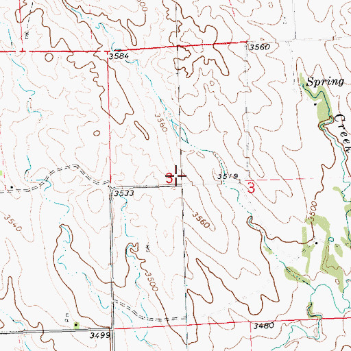 Topographic Map of Lobner Group Reservoir, NE
