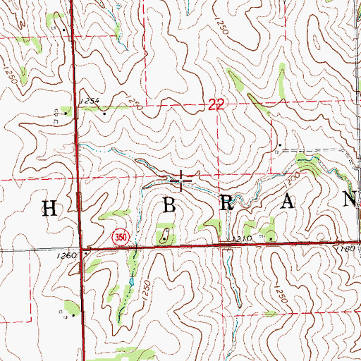 Topographic Map of Wilson Creek Reservoir 9-6, NE