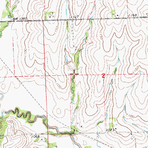 Topographic Map of Wilson Creek Dam 2-28, NE