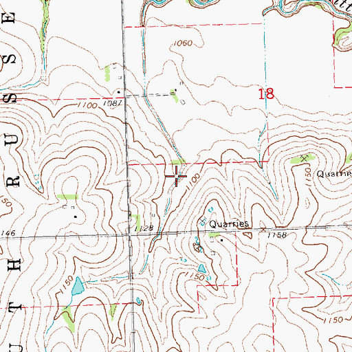 Topographic Map of Ziegler Creek Reservoir Z-1, NE