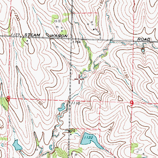 Topographic Map of Wilson Creek Dam 6-4, NE