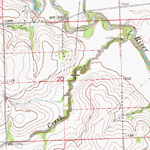 Topographic Map of Ziegler Creek Dam Z-16, NE