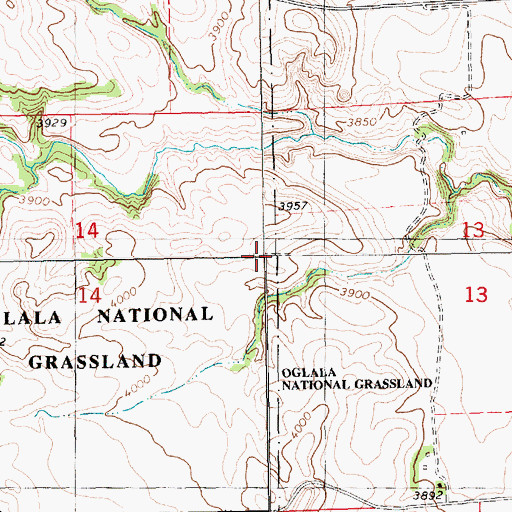 Topographic Map of Boardgate Dam, NE