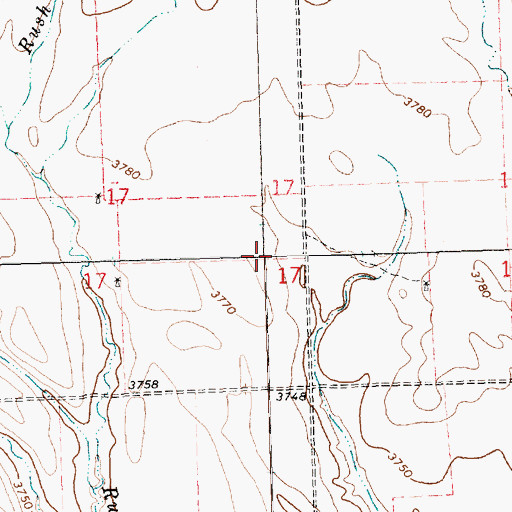 Topographic Map of Norman Dam, NE