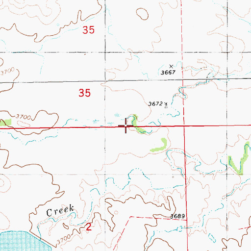 Topographic Map of Norman Dam Number 1, NE