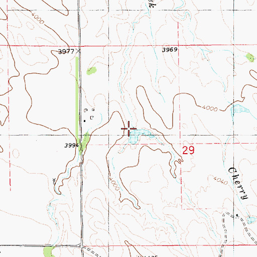 Topographic Map of Serres Dam Number 2, NE