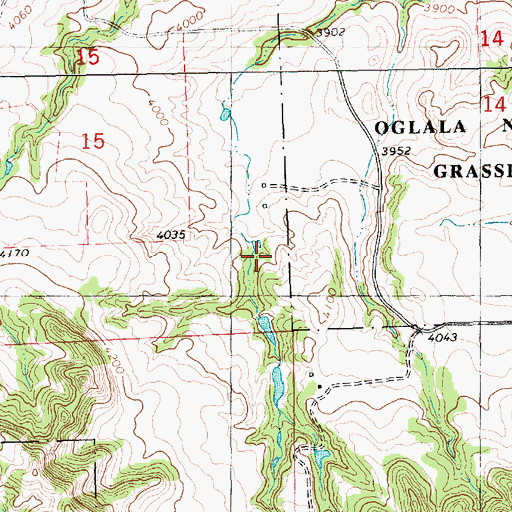 Topographic Map of Dunlap Dam, NE