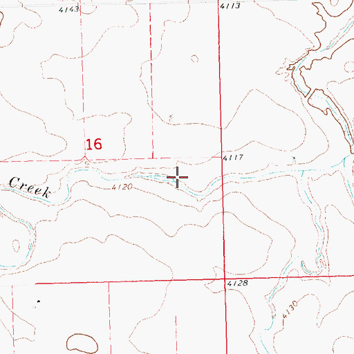 Topographic Map of Curtiselsen Dam, NE