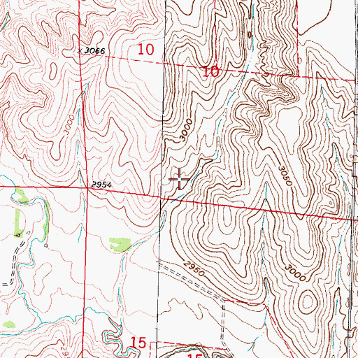 Topographic Map of Gardner Dam, NE