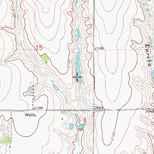 Topographic Map of Ott Dam, NE