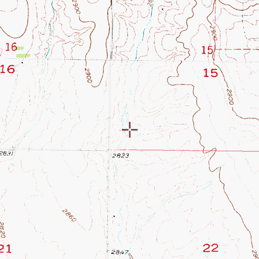 Topographic Map of Harper Dam, NE
