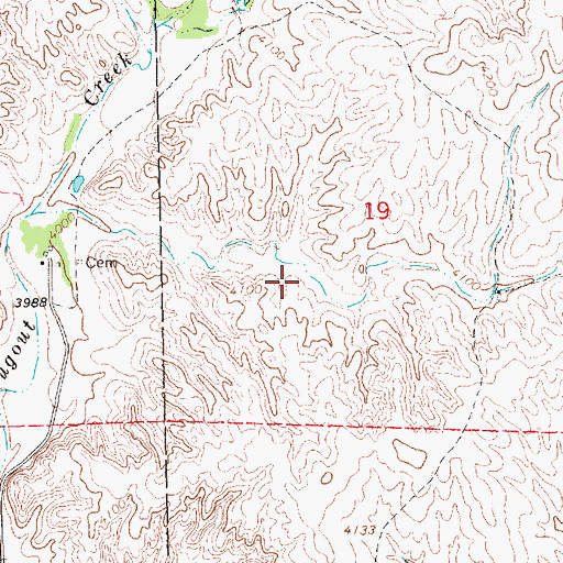 Topographic Map of Linch Dam, NE
