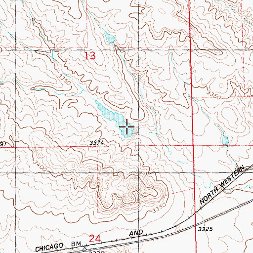 Topographic Map of Schmacker Dam, NE