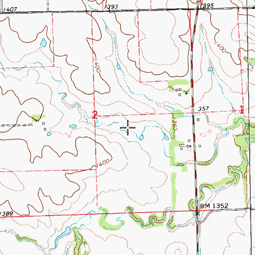 Topographic Map of Steffan Dam, NE