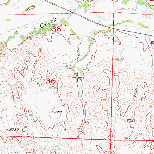Topographic Map of NE School Land Dam, NE